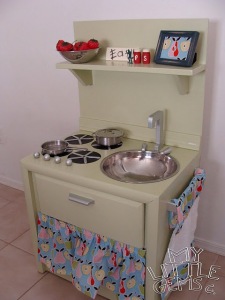 This is the one I am modeling the one I am making after. I love the shelf with frame and S & P shakers!!